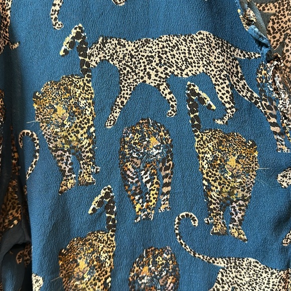 🔥KACHEL X Anthropologie Cheetah blouse - Picture 15 of 16